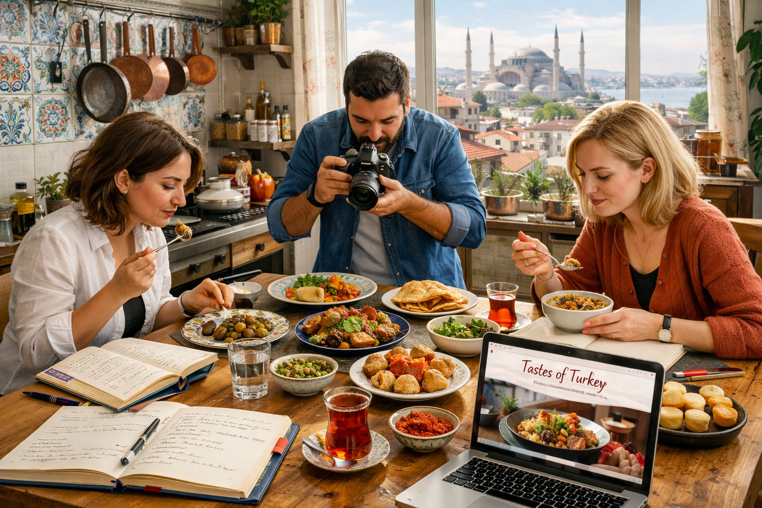 Lezzet Rehberi editoryal ekibi ve Turk gastronomi kulturunu belgeleme misyonu