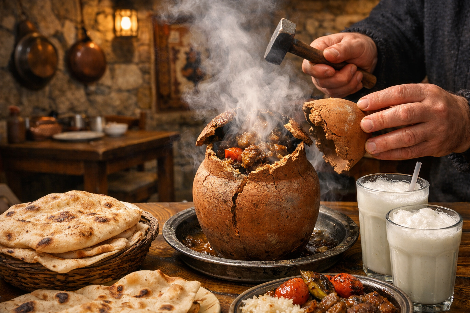 Ic Anadolu mutfagindan geleneksel yemekler